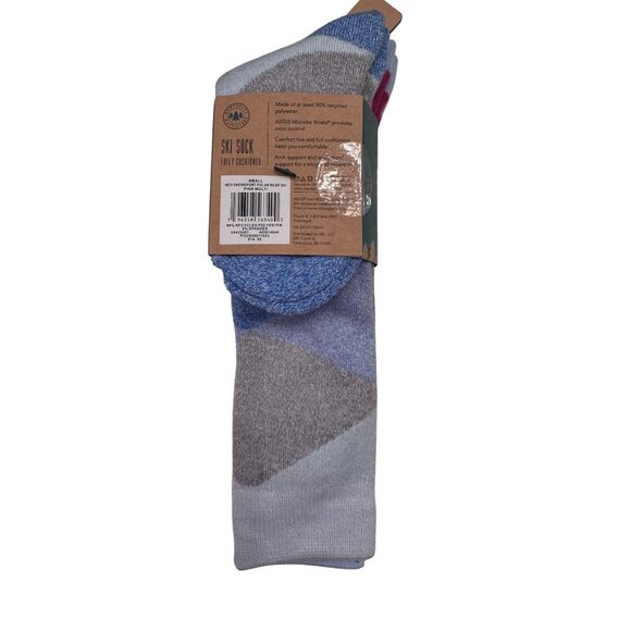 2- Northeast Outfitters 13c - 4 Youth Ski Socks Neo Snowsport Polar Bear Fully C - Picture 4 of 5